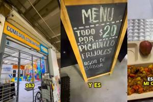 Comedor del Dr. Simi en CDMX ofrece comida completa por solo 20 pesos