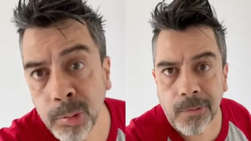 VIDEO: Carlos Espejel revela que sufre parálisis facial por estrés y tranquiliza a sus fans