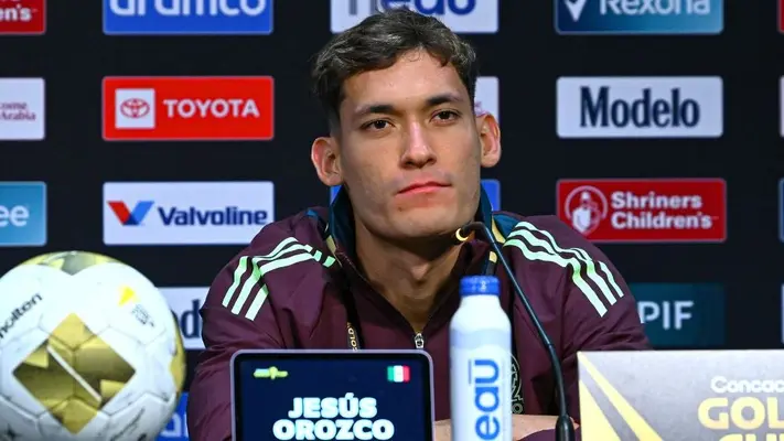 Orozco Chiquete sobre su oportunidad en Copa Oro: "Hay que estar preparado para cuando te toque"