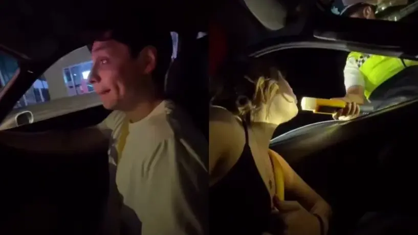 Jóvenes evaden alcoholímetro en Nuevo León gracias a su automóvil Supra