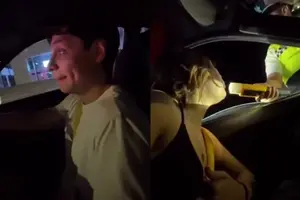 Jóvenes evaden alcoholímetro en Nuevo León gracias a su automóvil Supra