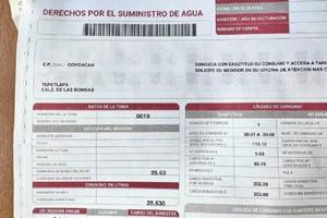 ¡Recibo de agua con descuento del 50% en México! Checa los requisitos
