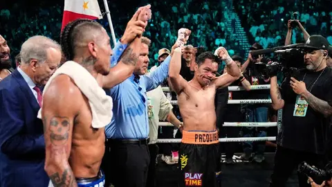 ¡Nada para nadie! Manny Pacquiao empata con Mario Barrios en su pelea de regreso al boxeo
