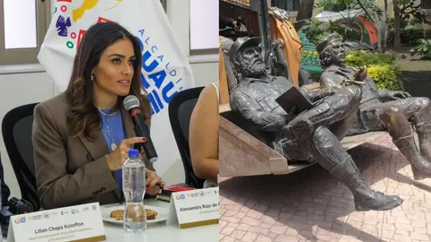 Morena denuncia a Alessandra Rojo de la Vega por retirar estatuas del 'Che' y Fidel