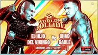 ¡Se cumplió! Triple H confirma que Hijo del Vikingo vs Chad Gable en Worlds Collide será por el Megacampeonato