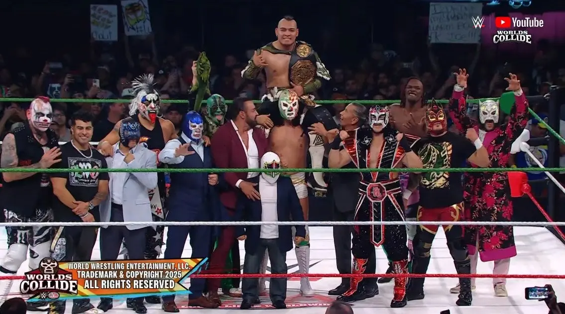 Worlds Collide fue un éxito en su primera aparición | Captura YouTube: WWE