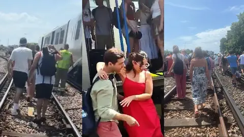 VIDEO: Caos en Londres: más de 1,800 pasajeros evacuados tras avería de tren en medio de ola de calor