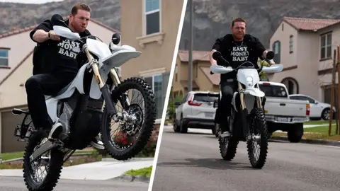 ‘Canelo’ Álvarez sorprende con sus habilidades en motocicleta: “¡Qué perro jala!”