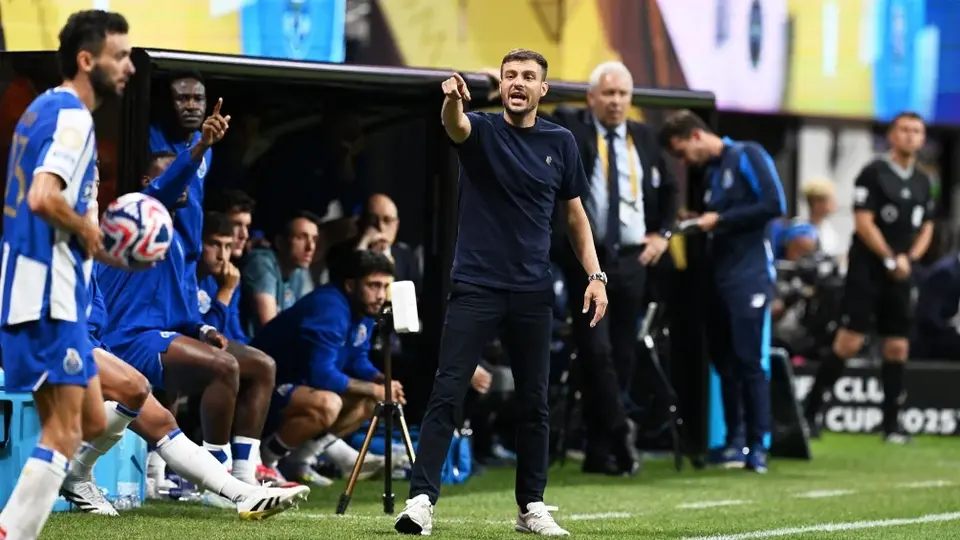 Martín Anselmi está cerca de otro fracaso con Porto en el Mundial de Clubes