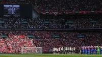 ¡Forever 20! Liverpool rindió emotivo homenaje a Diogo Jota en la Final del Community Shield
