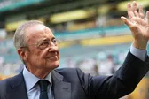 Florentino Pérez visita entrenamiento del Real Madrid previo a partido ante Juventus