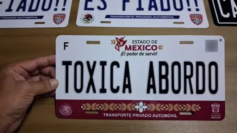 Así puedes personalizar la placa de tu auto en México: Requisitos y costo