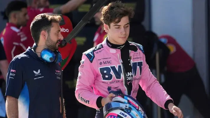 Franco Colapinto titubea en Alpine tras incidente en el GP de Silverstone