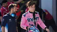 Franco Colapinto titubea en Alpine tras incidente en el GP de Silverstone