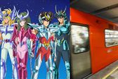 Los Caballeros del Zodiaco en el Metro CDMX: Abren exposición en esta estación
