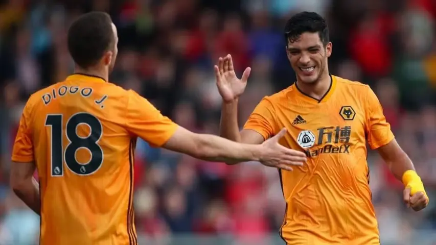 Diogo y Raúl Jiménez en los Wolves | X: @Raul_Jimenez9