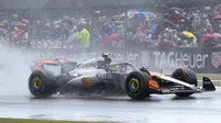 ¡El sueño de ganar en Silverstone! En caótica carrera con lluvia, Lando Norris gana el Gran Premio de Gran Bretaña