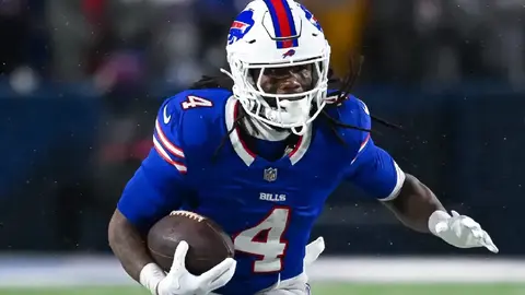 James Cook se ausenta de práctica con los Bills en plena negociación contractual