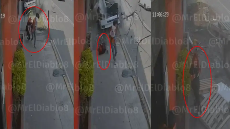VIDEO: familia se salva por segundos de tráiler sin frenos en la GAM