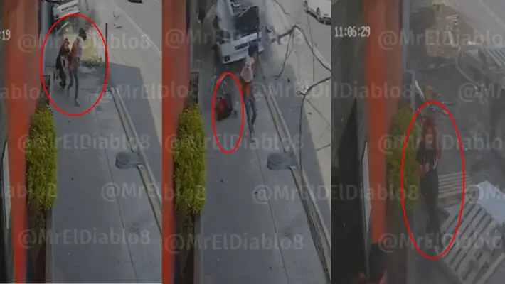 VIDEO: familia se salva por segundos de tráiler sin frenos en la GAM
