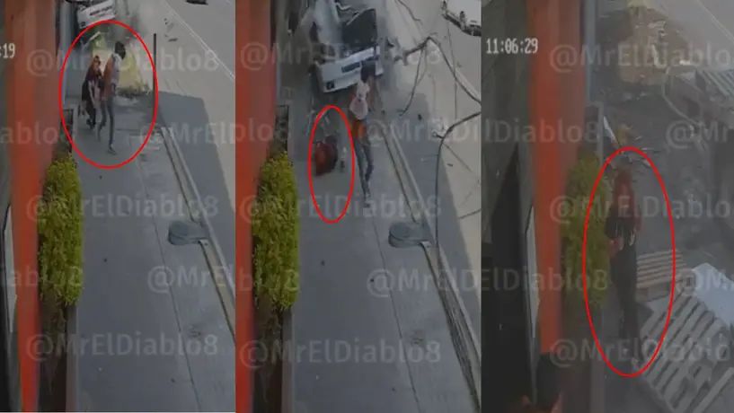 VIDEO: familia se salva por segundos de tráiler sin frenos en la GAM