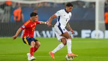 Jugadores, en el Inglaterra vs España, desatan pelea en la Euro Sub 21