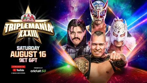 Triplemania XXXIII: Cartelera y dónde ver el magno evento de AAA