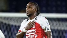 Hugo Rodallega se lesiona, mete el gol del título y llora por el dolor en la Final del futbol colombiano