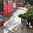 Se desborda presa en Naucalpan por lluvias; CDMX también está bajo el agua