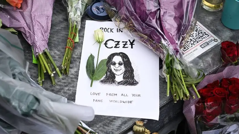 Funeral de Ozzy Osbourne: Familiares, amigos y fans despiden al 'Príncipe de las Tinieblas'