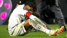Neymar llora tras la goleada histórica de Santos contra Vasco da Gama