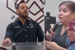 VIDEO: Alcalde de Morena explota contra reportera que le preguntó si se haría el antidoping