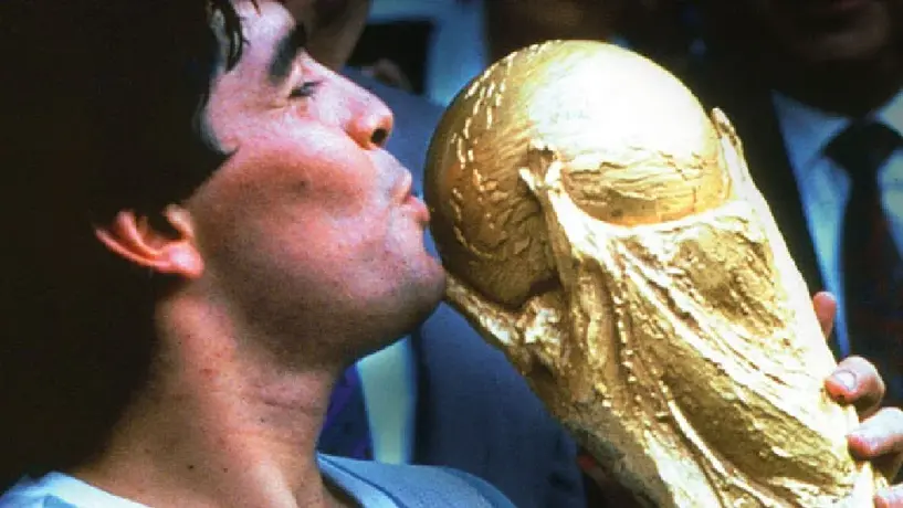 Diego Armando Maradona, presente en el Mundial de Clubes