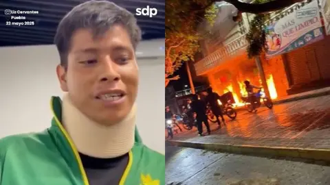 Joven agredido por vender fruta pide justicia pacífica tras ataque y quema de casa de agresores