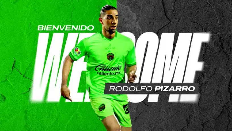 ¡Oficial! Rodolfo Pizarro es nuevo jugador de los Bravos de Juárez