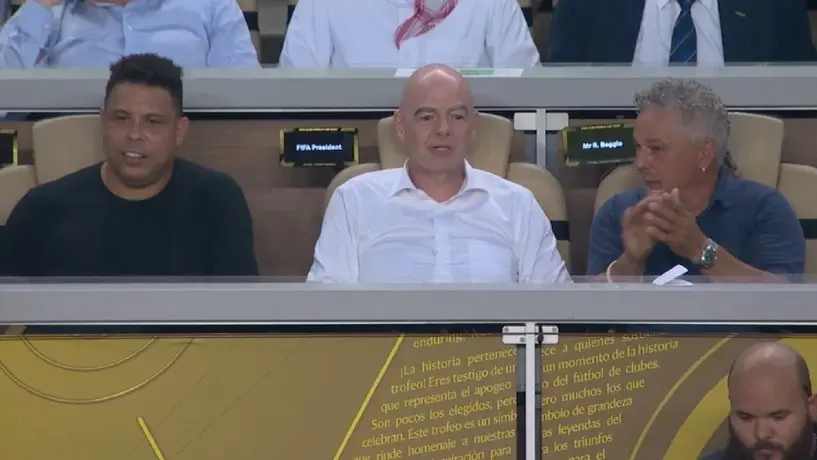 Famosos se hacen presente en el partido inaugural del Mundial de Clubes