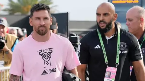 Guardaespaldas de Messi agrede a jugador de Atlas tras victoria de Inter de Miami