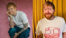 Ed Sheeran y Rupert Grint recrean el meme de Spider‑Man y enloquecen a sus fans