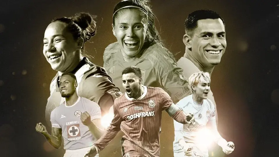 Listos los nominados al Balón de Oro 2025 de la Liga MX y Liga MX Femenil