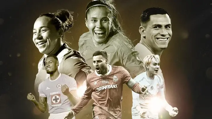 Listos los nominados al Balón de Oro 2025 de la Liga MX y Liga MX Femenil