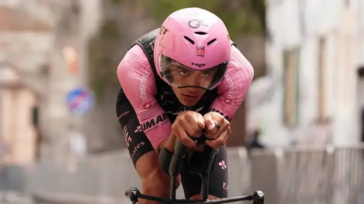 Las bicicletas de Isaac del Toro: así compite el mexicano en el Giro de Italia