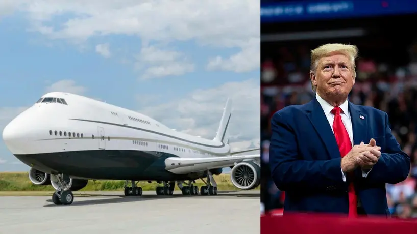 Donald Trump aceptan avión de 400 mdd que le regaló Qatar; políticos acusan soborno