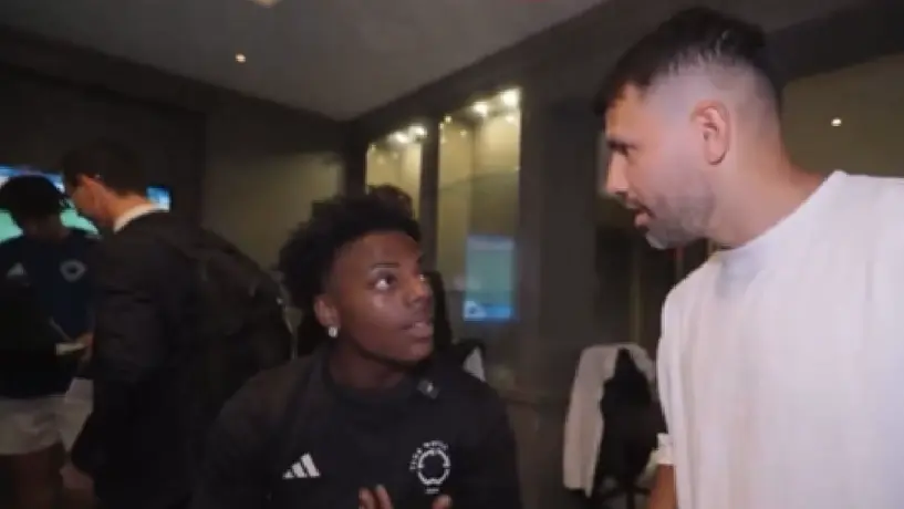 Sergio Agüero se burla del fanatismo de Speed a Cristiano Ronaldo
