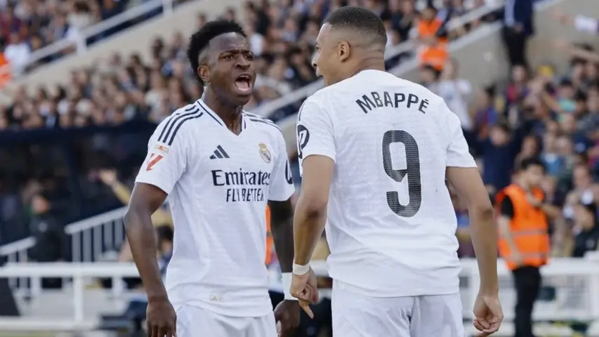 Vini y Mbappé | AP