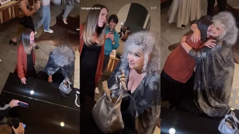 VIDEO: Sorprende palomazo entre Belinda y Amanda Miguel interpretando ‘Él Me Mintió’