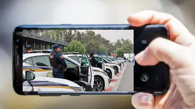 Seis años de cárcel para quien grabó y difundió video de policías en la patrulla de CDMX