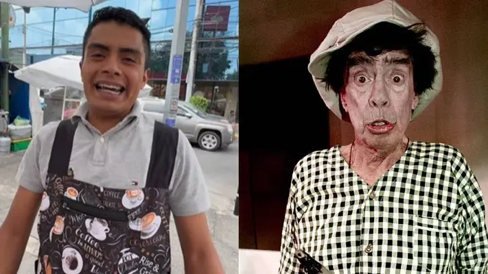 Descubren a nieto de ‘Resortes’ vendiendo café y tortas en calles de la CDMX