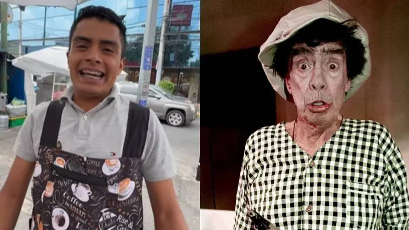 Descubren a nieto de ‘Resortes’ vendiendo café y tortas en calles de la CDMX