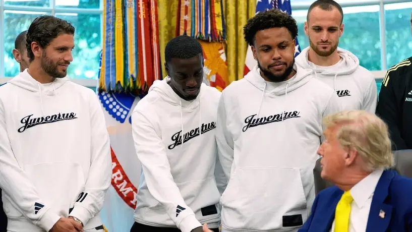 Juventus visita a Donald Trump en Washington antes de su debut en el Mundial de Clubes