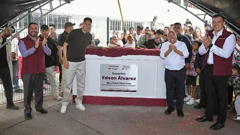 Deportivo en Tlalnepantla llevará el nombre de Edson Álvarez